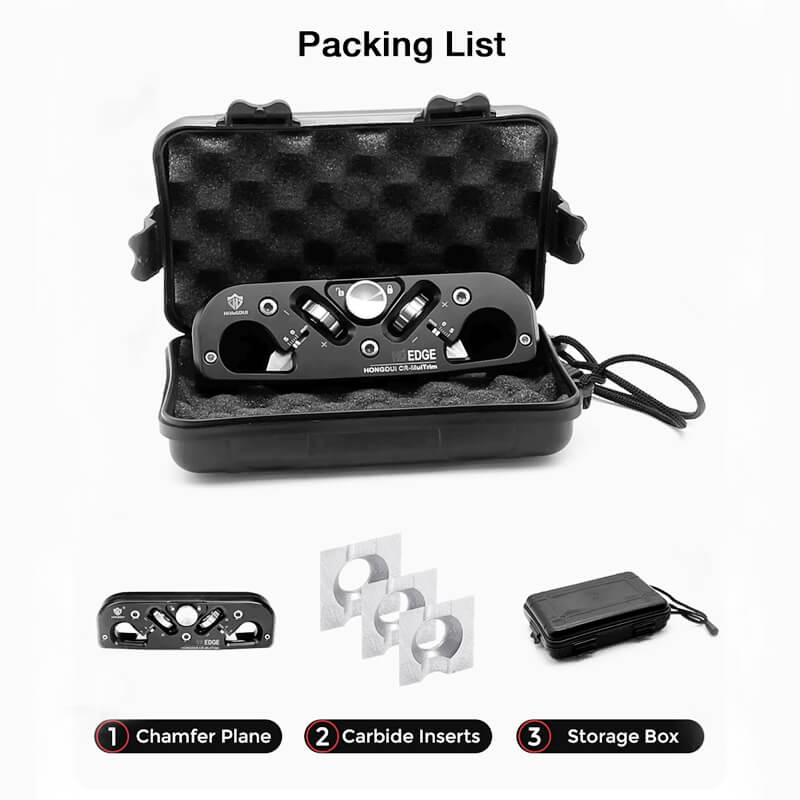 HONGDUI™ Premium Edge Corner Chamfer Plane