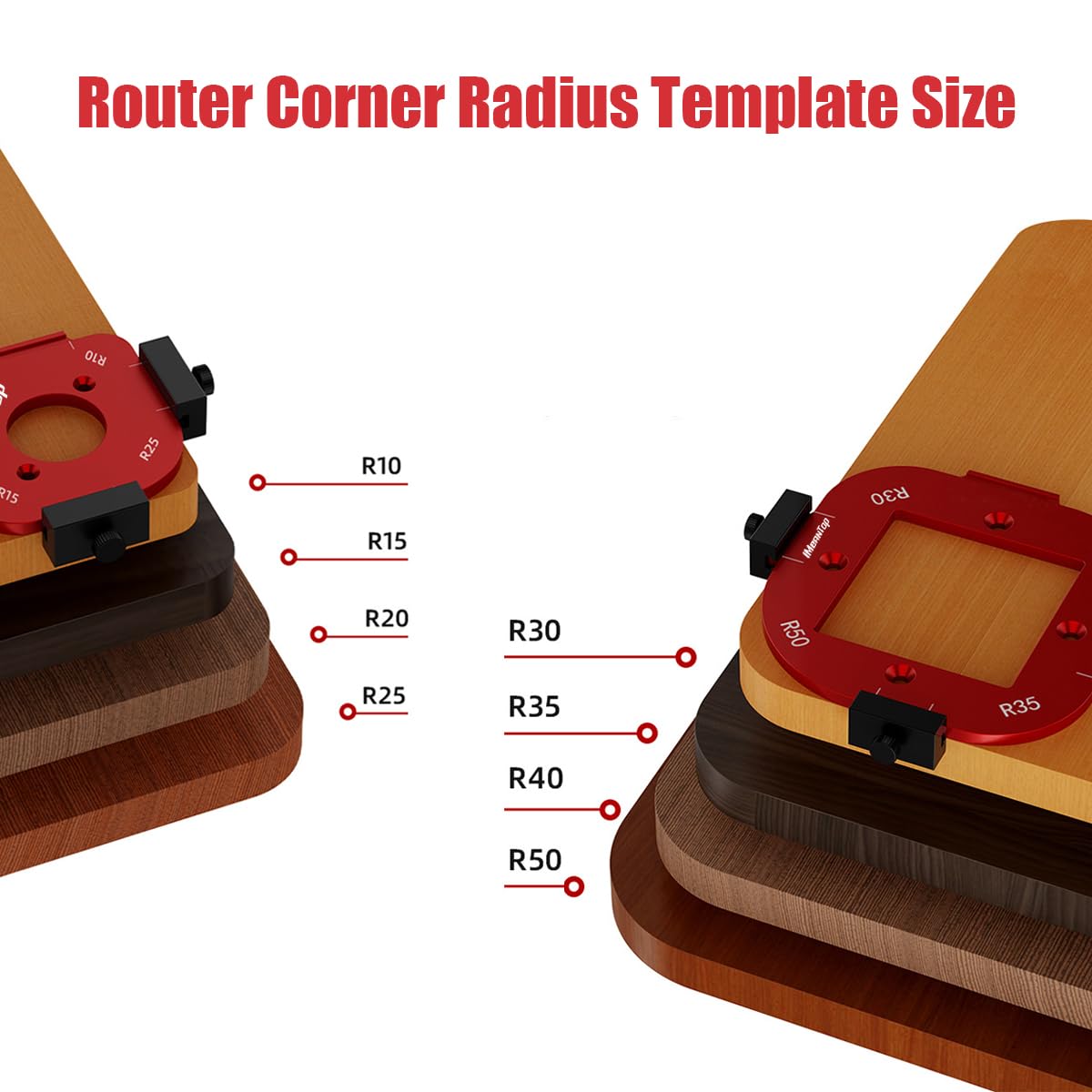 TACTREK 4 IN 1 Router Template-Tactrek