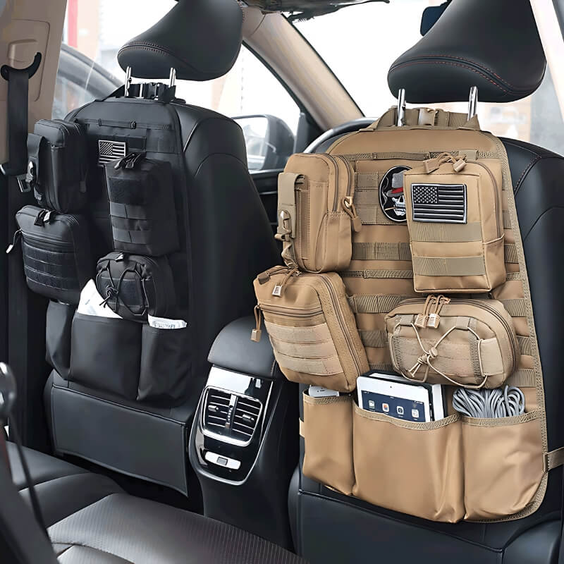 Survival Back Seat Organizer-Tactrek