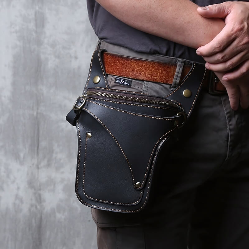  Leather Belt Sheath-Tactrek