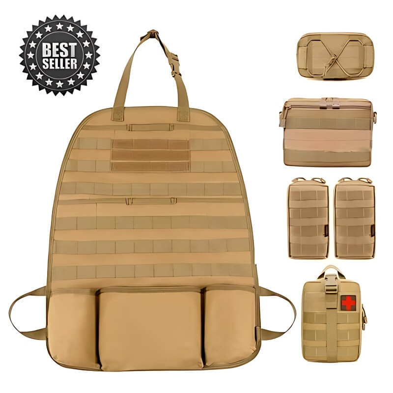 Survival Back Seat Organizer-Tactrek