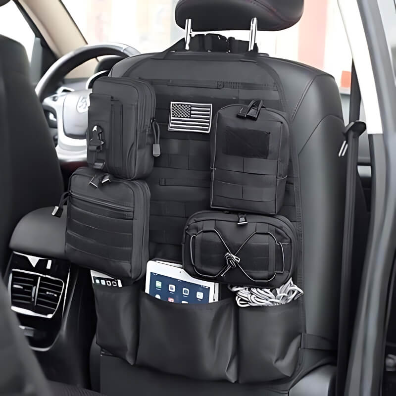 Survival Back Seat Organizer-Tactrek