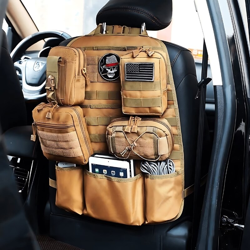 Survival Back Seat Organizer-Tactrek
