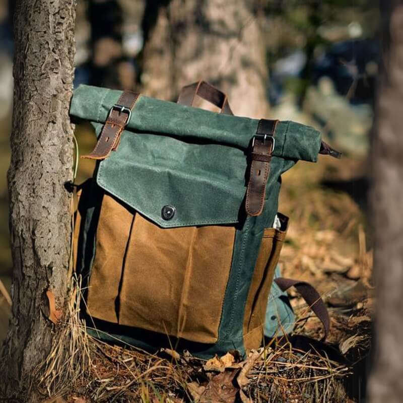  Vintage Canvas Backpack-Tactrek