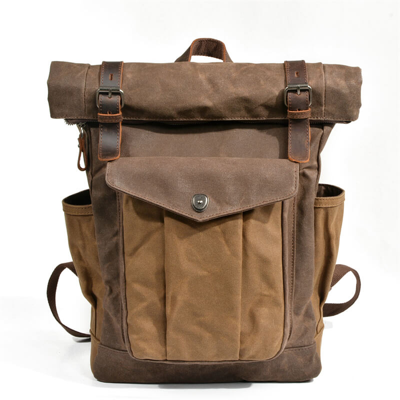  Vintage Canvas Backpack-Tactrek