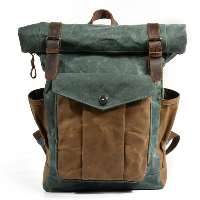  Vintage Canvas Backpack-Tactrek