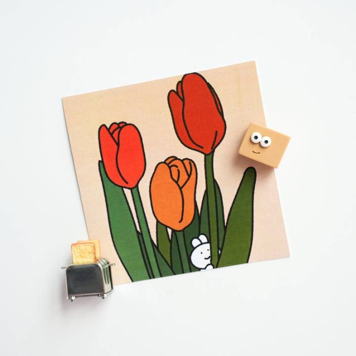 🔥Retro Mini Toaster Fridge Colofol