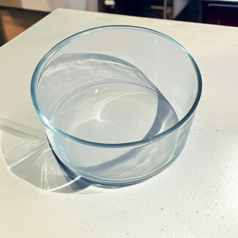  Bol à salade de fruits transparent 