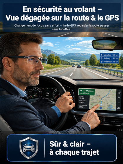 【 Révolution Optique 】Fini l'opticien! Découvrez les lunettes intelligentes 6-en-1 : autofocus instantané, anti-lumière bleue et solaires.