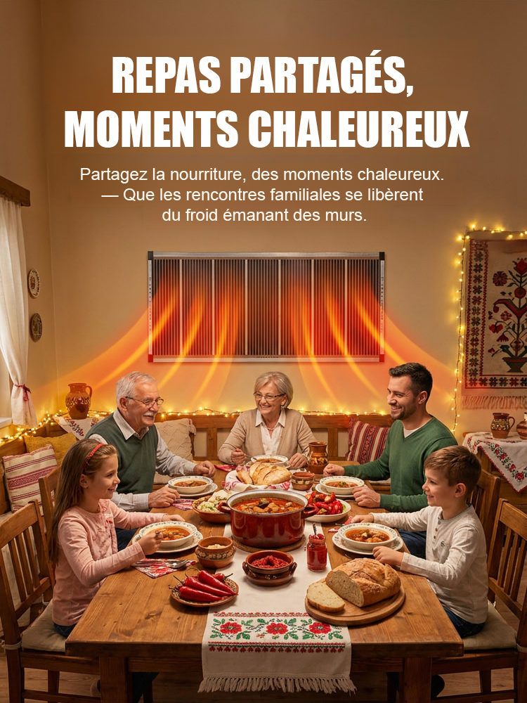 【Chauffage rapide en 5 secondes】Radiateur électrique mural: il suffit de le coller au mur pour rendre votre maison instantanément chaude et confortable. Profitez dès maintenant d'une remise de 50%!