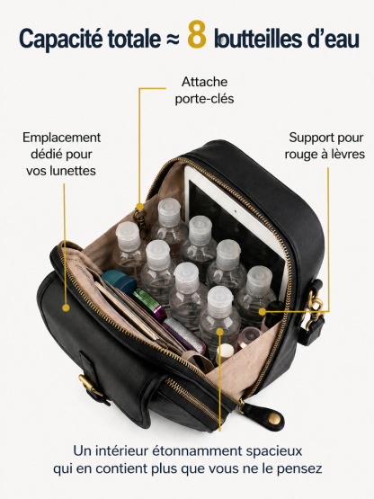 Sac Bandoulière Unisexe Tendance avec Protection RFID | À Moitié Prix ! Haut de gamme et organisation parfaite en un seul sac – offrez-vous cet accessoire digne d'Hollywood pour le prix d'un burger!