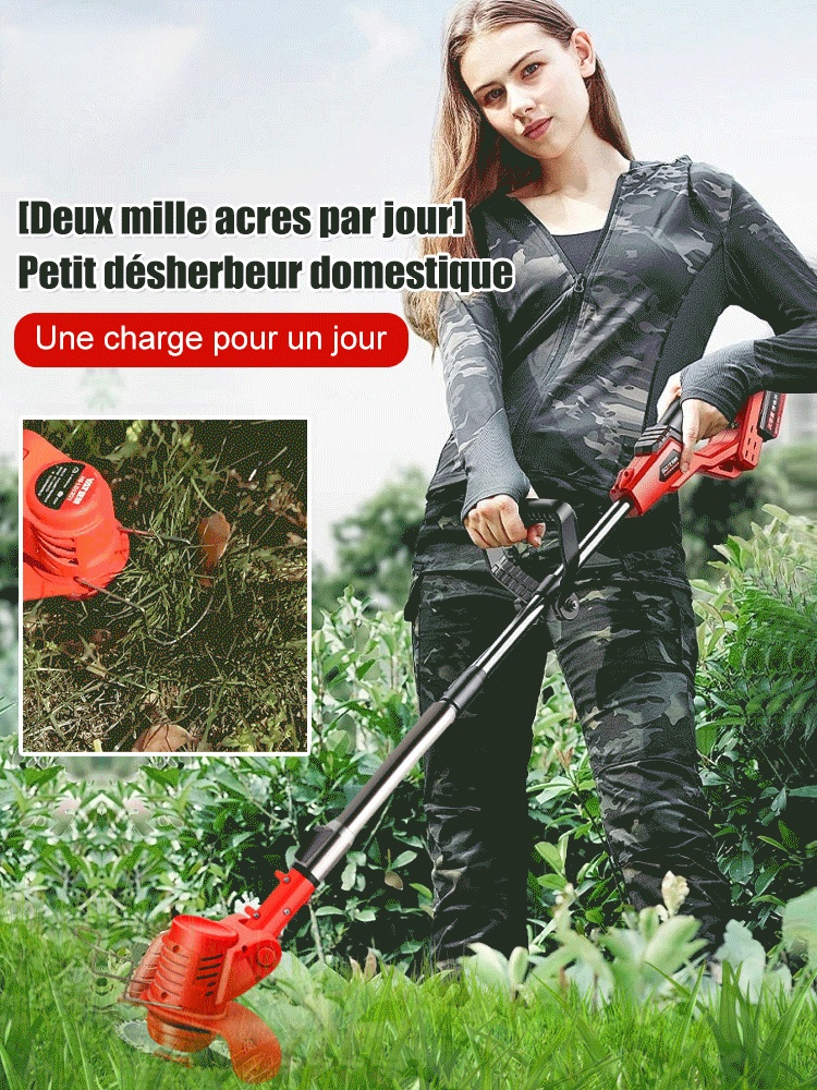 [Deux mille acres par jour]Petit désherbeur domestique