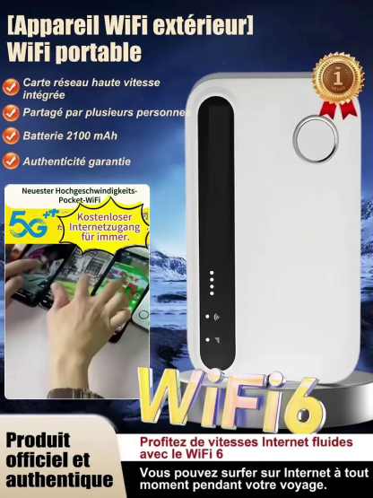 WiFi portable magique pour l'extérieur