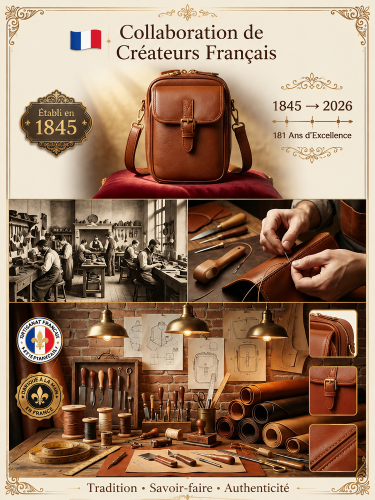 Sac Bandoulière Unisexe Tendance avec Protection RFID | À Moitié Prix ! Haut de gamme et organisation parfaite en un seul sac – offrez-vous cet accessoire digne d'Hollywood pour le prix d'un burger!