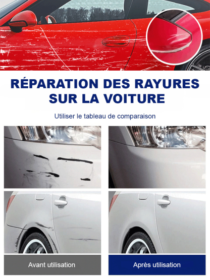 Spray de réparation des rayures pour voiture