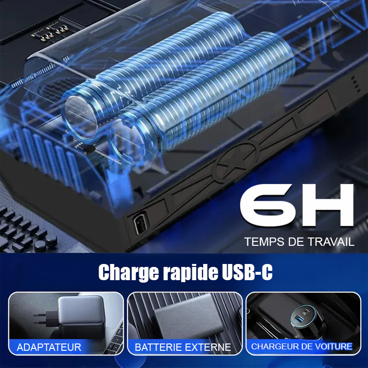 【5000W Grande Puissance】 Souffleur à neige thermique, essai gratuit de 14 jours, garantie à vie