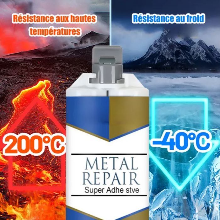 Colle de moulage multifonctionnelle ultra-robuste! Cette colle s'adapte à de nombreux matériaux : métal, bois, PVC, cuir et plus encore.