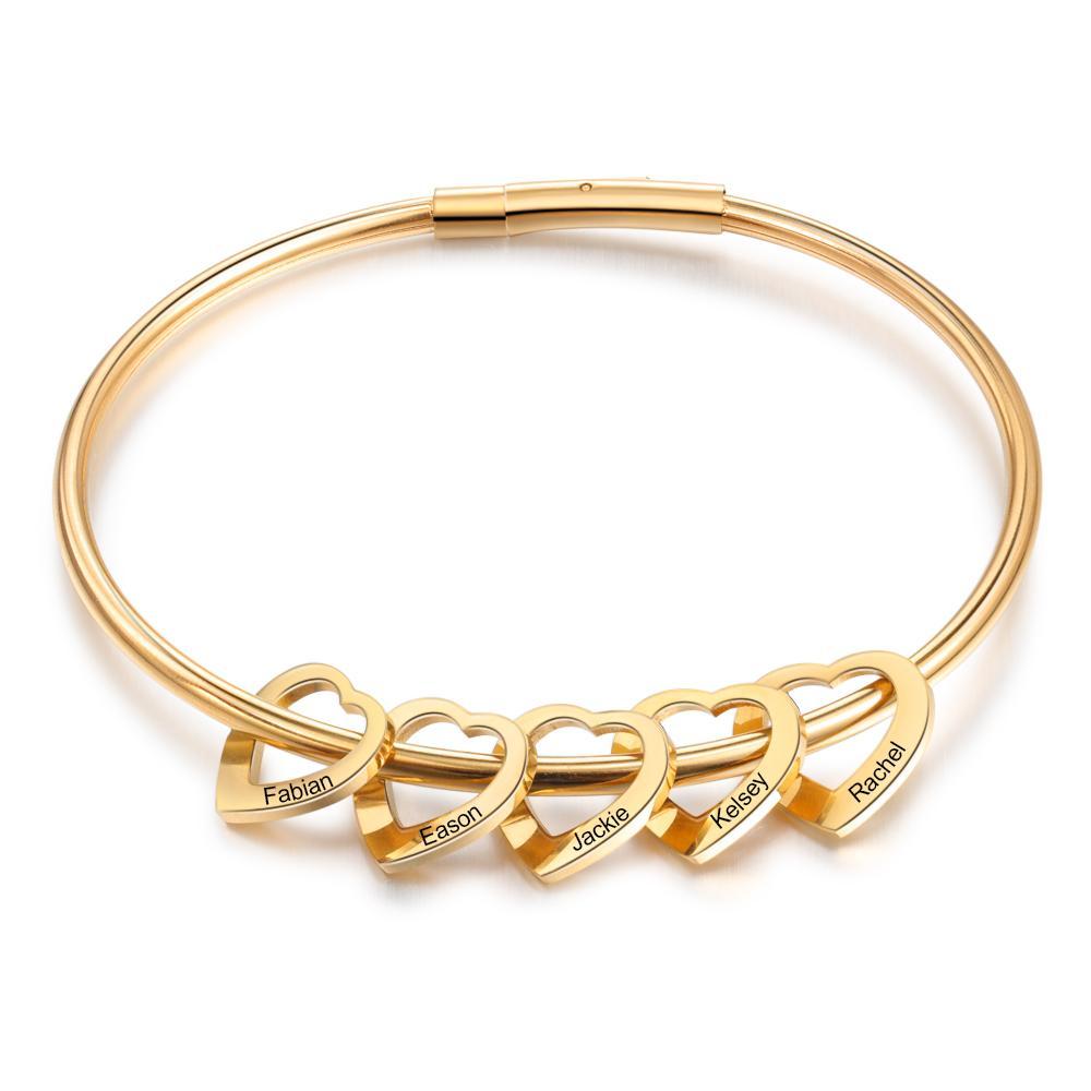 Engraved Personalized Bangle Bracelet