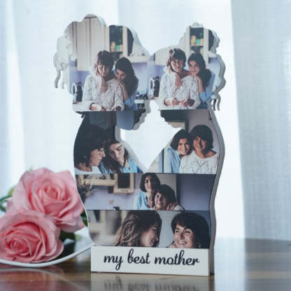 Personalisierte Mutter-Tochter Foto-Puzzle-Lampe von der Tochter zur Mutter