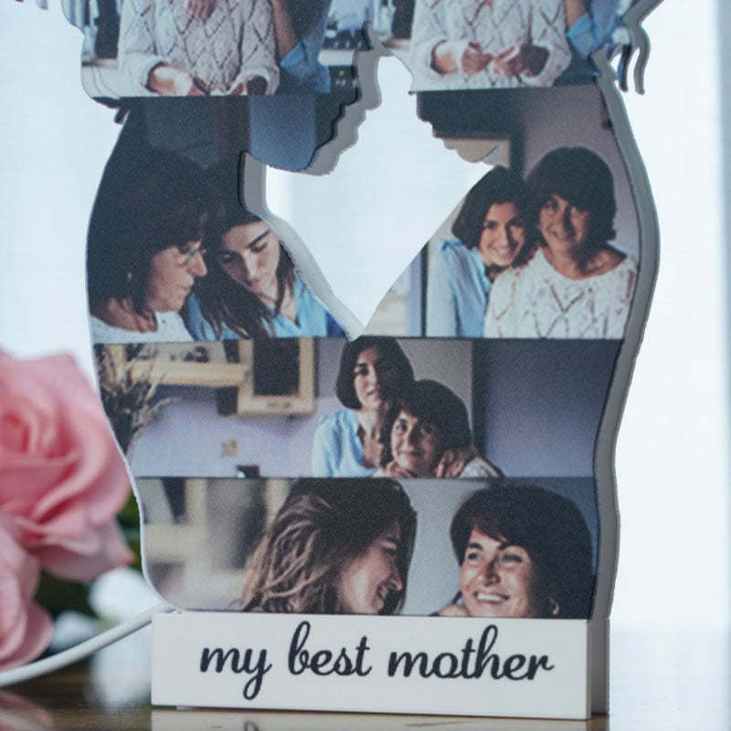 Personalisierte Mutter-Tochter Foto-Puzzle-Lampe von der Tochter zur Mutter