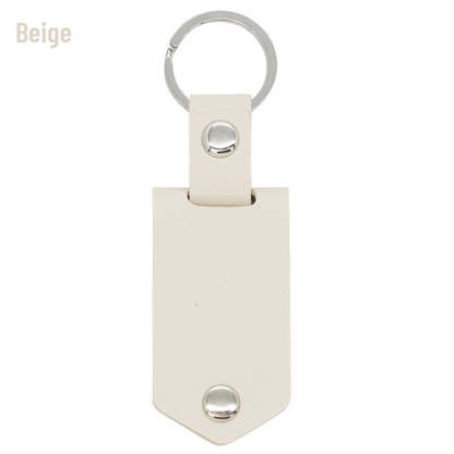 Personalisierter Schlüsselanhänger aus Leder mit Foto und Text als Geschenk zum Jahrestag für Paare