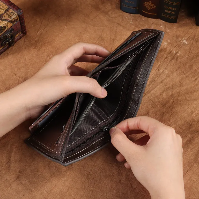 Personalisierte Fotobrieftasche - Geschenke für Ehemänner, Väter, Großväter und andere Männer