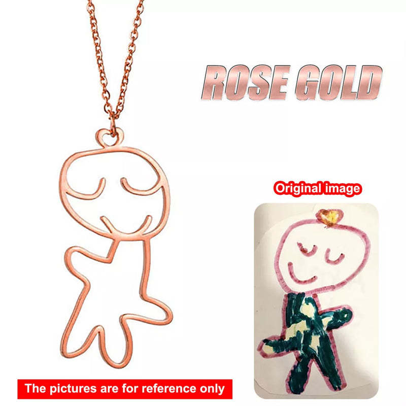 DIY Customized Kinder Cartoon Halskette