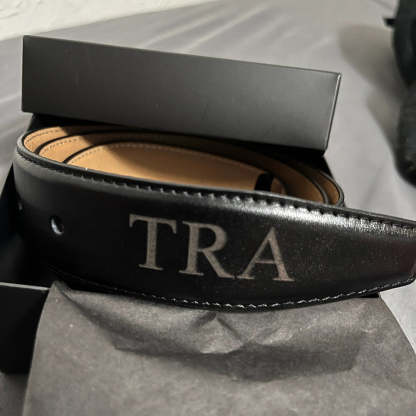 Personalisierter Vintage handgefertigter Ledergürtel