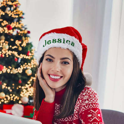 Personalized Soft and Plush Christmas Hat