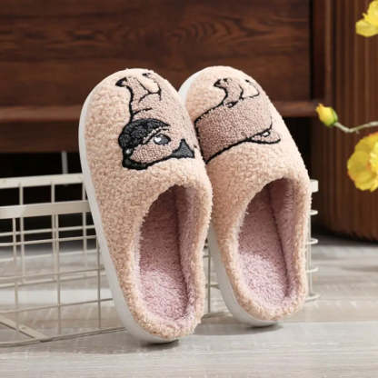 Personalized Pet Photo Embroidered Slippers