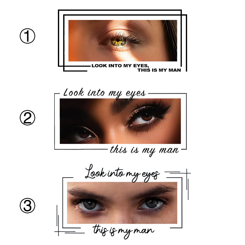 Unique Custom Eyes Tee-Unisex