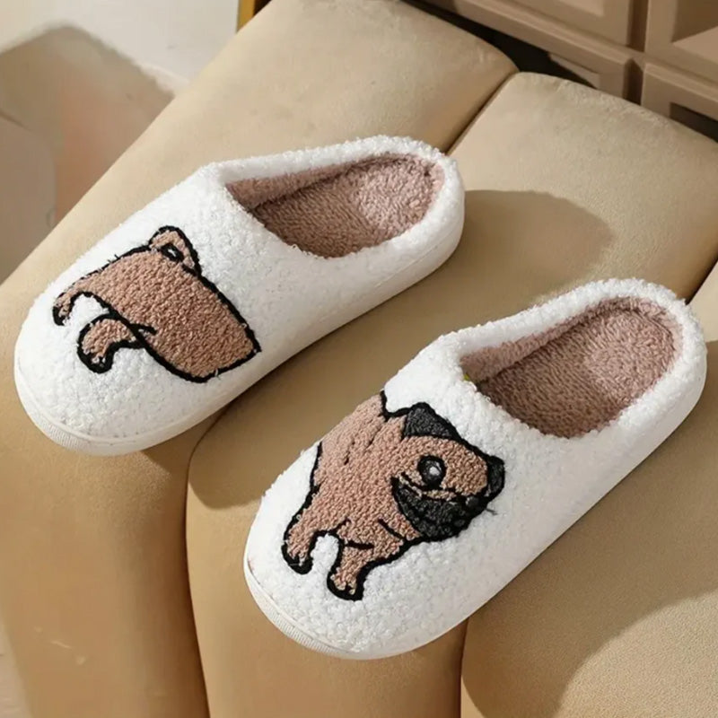 Personalized Pet Photo Embroidered Slippers