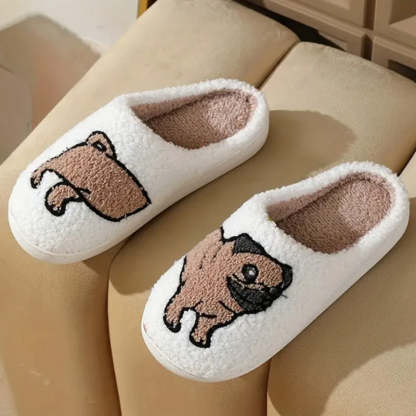 Personalized Pet Photo Embroidered Slippers