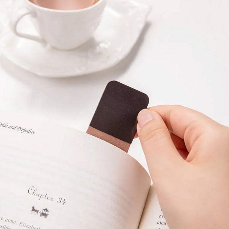 Personalized Minimalist Magnetic Leather Bookmark with Engraved Name Birthday Graduation Gift for Book Lovers Bookworm