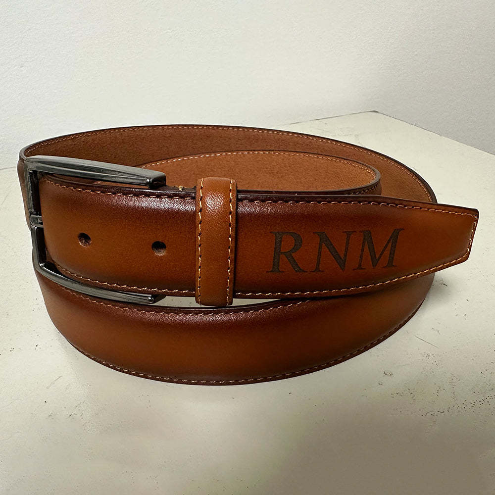 Personalisierter Vintage handgefertigter Ledergürtel