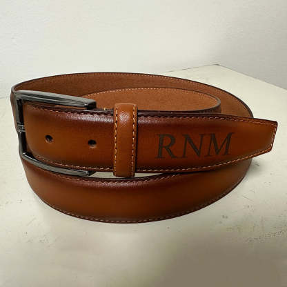 Personalisierter Vintage handgefertigter Ledergürtel