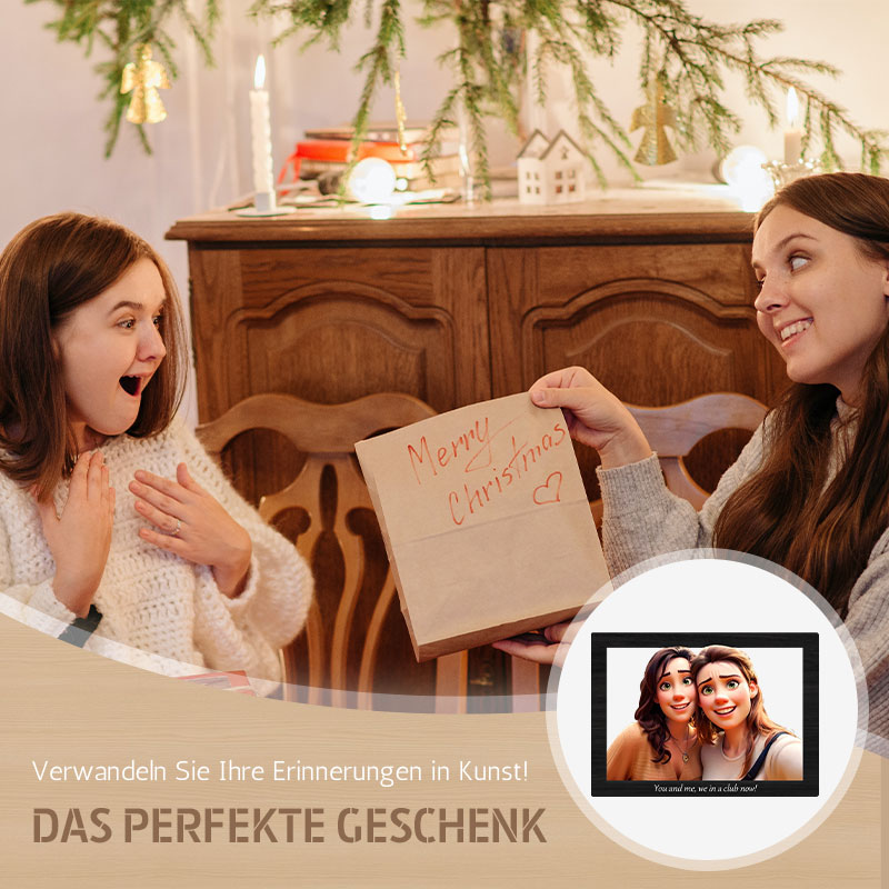 Individueller 3D-Bilderrahmen aus Holz im Cartoon-Stil – Verwandeln Sie Ihre Erinnerungen in Kunst!⏰Letzter Tag 49 % Rabatt