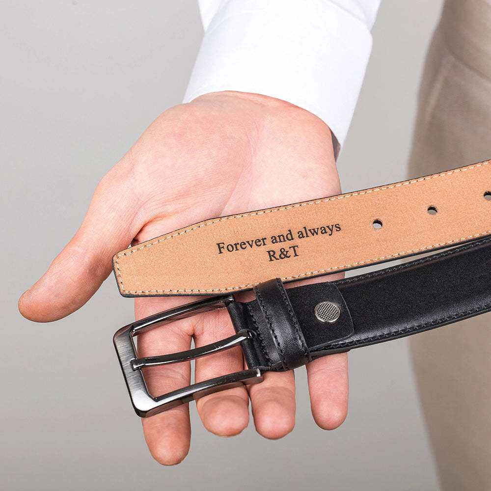 Personalisierter Vintage handgefertigter Ledergürtel