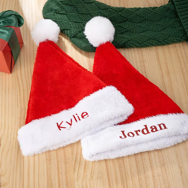 Personalized Soft and Plush Christmas Hat