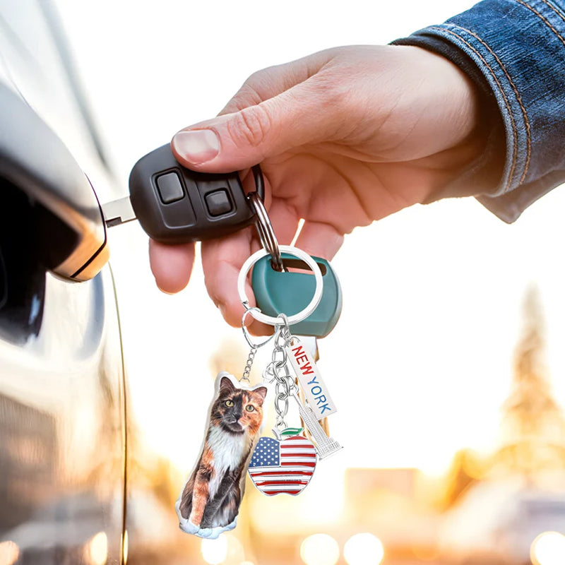 Individuelles 3D-Haustierkissen vom Foto