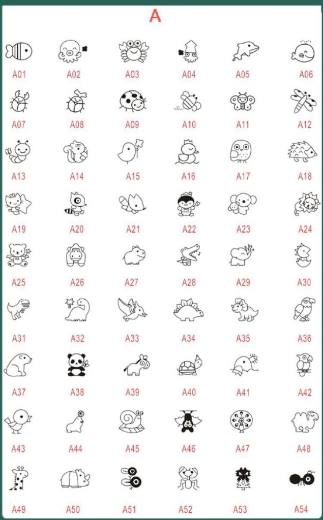 Personalisierte Kleidungsstempel Kreative Namensstempel - Süße Geschenke für Kinder