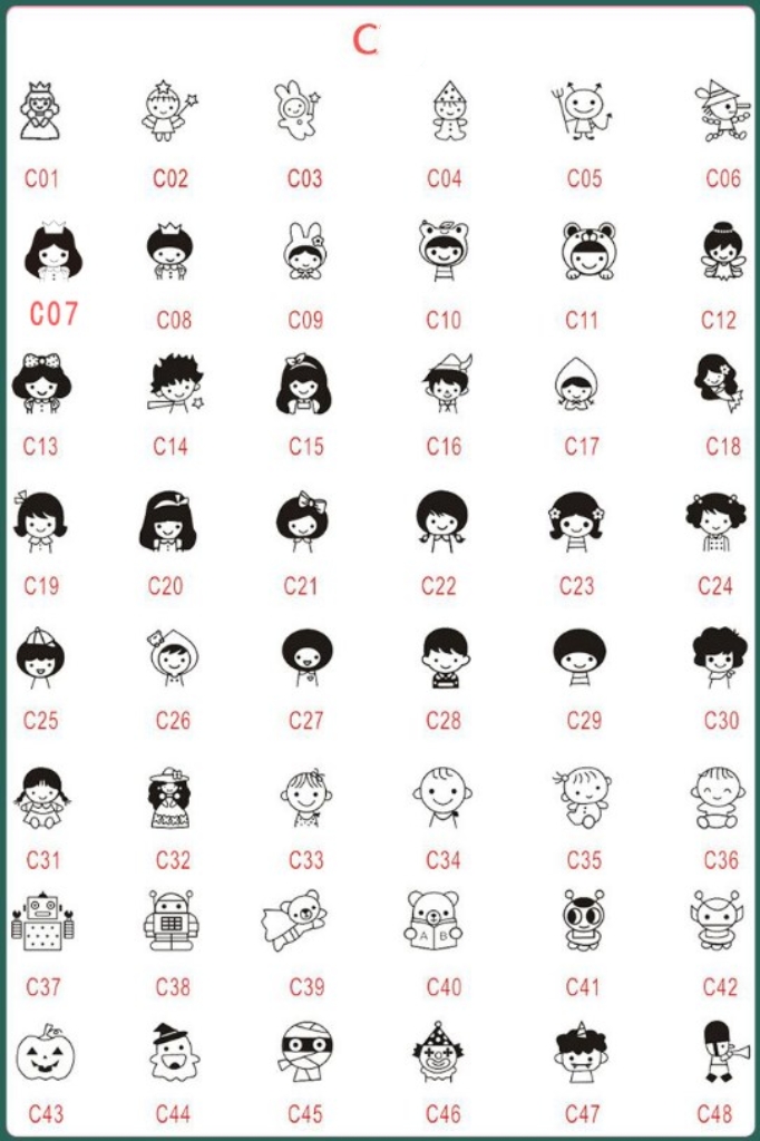 Personalisierte Kleidungsstempel Kreative Namensstempel - Süße Geschenke für Kinder