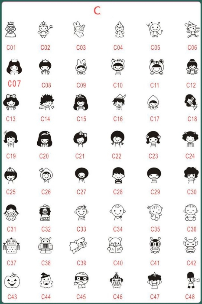 Personalisierte Kleidungsstempel Kreative Namensstempel - Süße Geschenke für Kinder