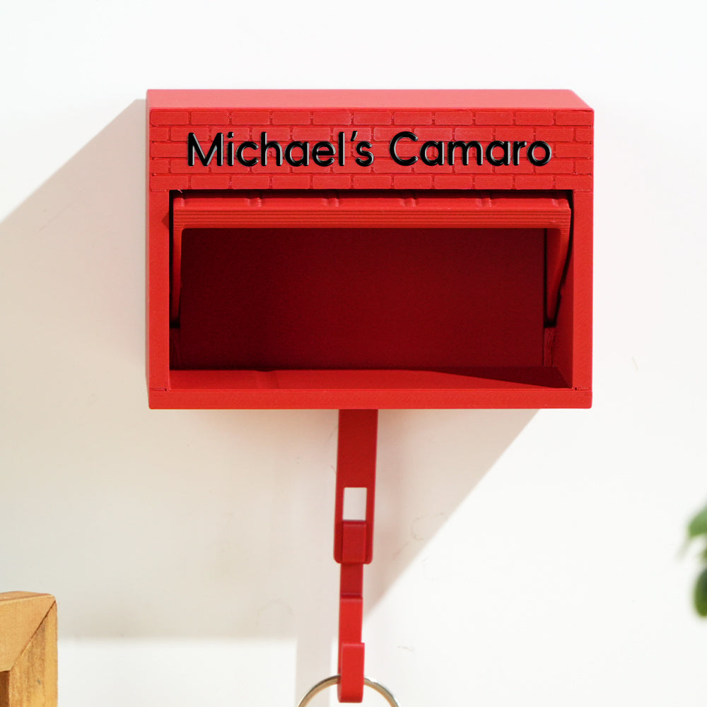 Custom Personalized Mini Garage Keychain