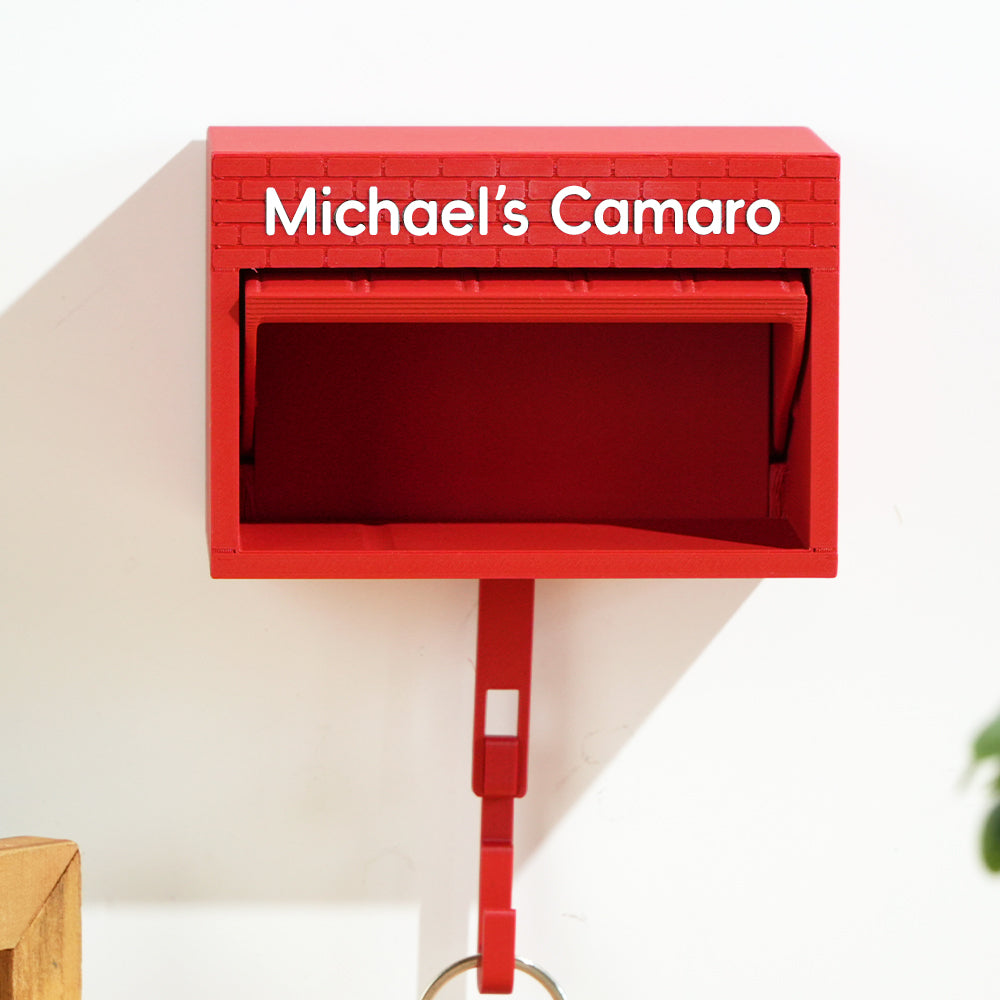 Custom Personalized Mini Garage Keychain