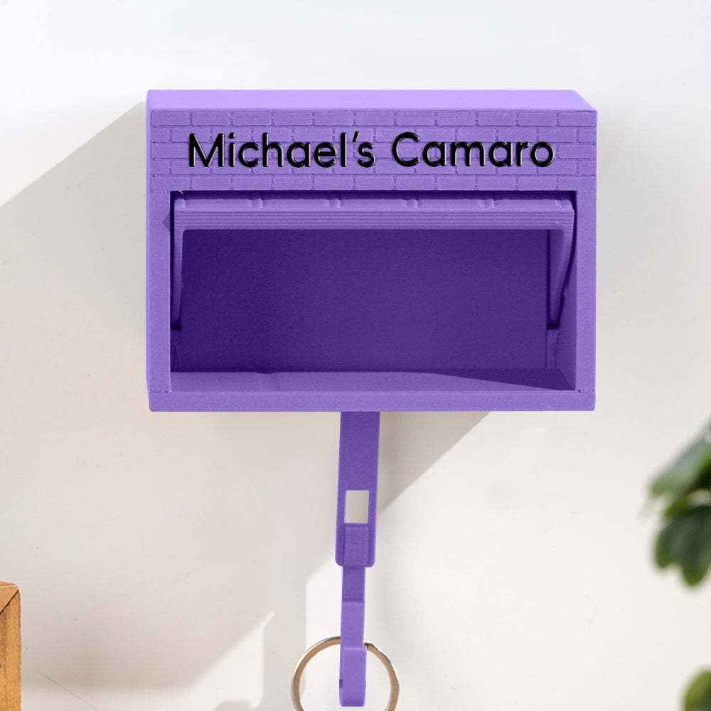 Custom Personalized Mini Garage Keychain