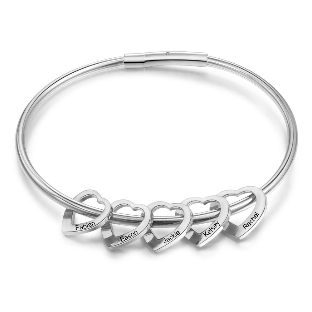 Engraved Personalized Bangle Bracelet