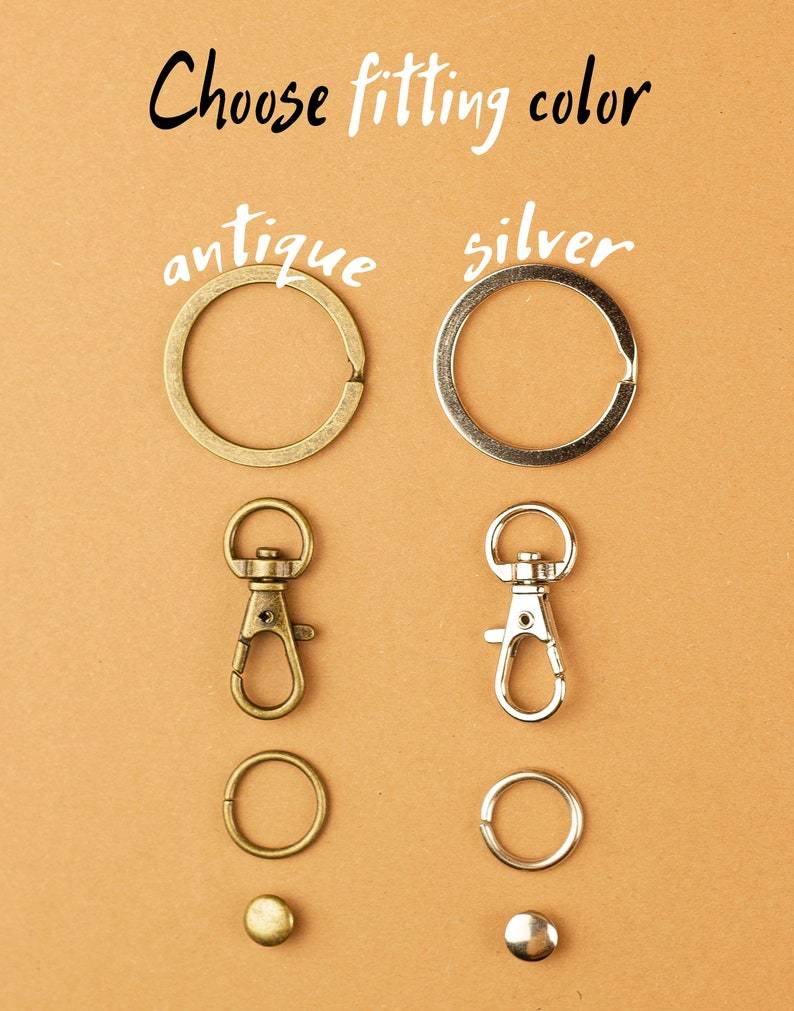 Custom Tassel Leather Keychain