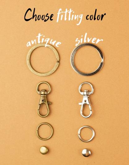 Custom Tassel Leather Keychain