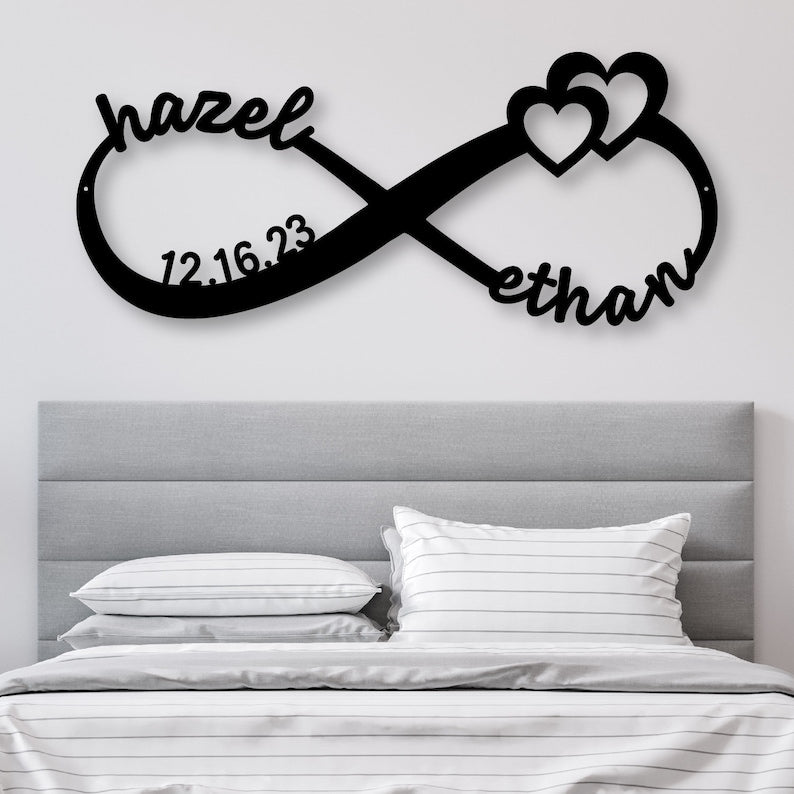 Individuelle personalisierte Hochzeitsgeschenke - Verlobungslogo Geschenke zum Jahrestag